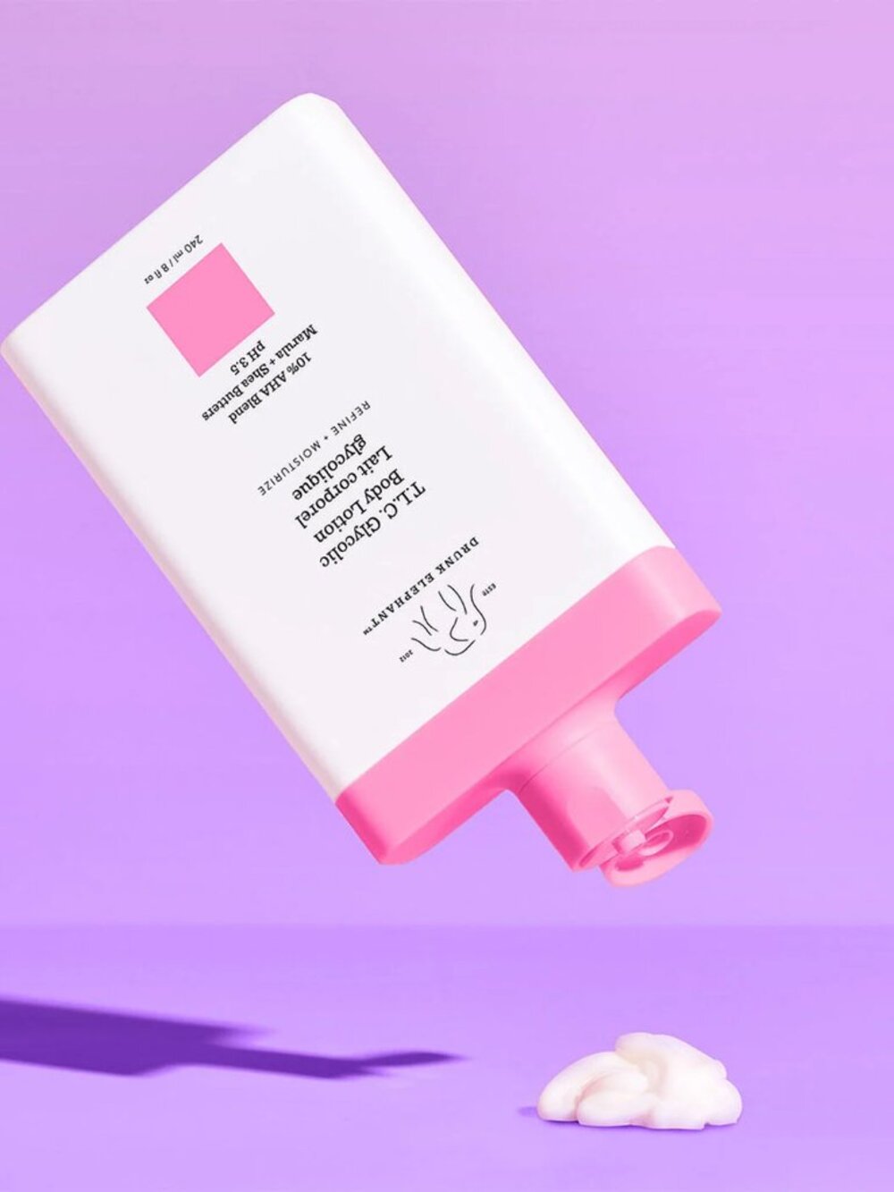 SEALED🩷 Drunk Elephant T.L.C. Glycolic Body Lotion 8 oz - New & Sealed